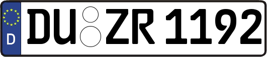 DU-ZR1192