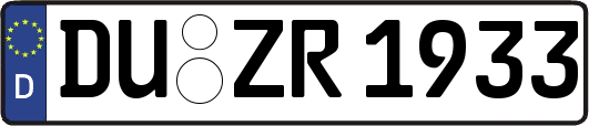 DU-ZR1933