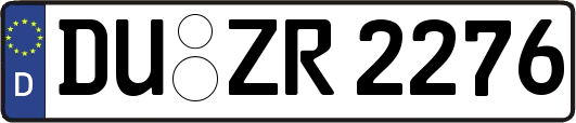 DU-ZR2276