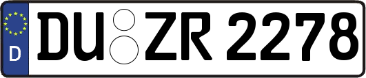 DU-ZR2278