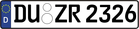DU-ZR2326
