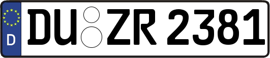 DU-ZR2381