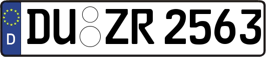 DU-ZR2563