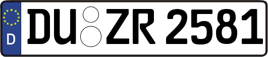 DU-ZR2581