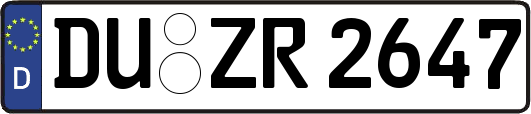 DU-ZR2647