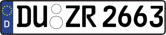 DU-ZR2663