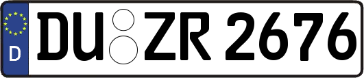 DU-ZR2676