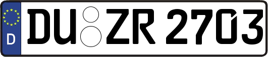 DU-ZR2703