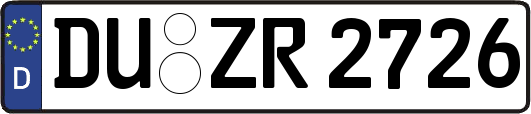 DU-ZR2726