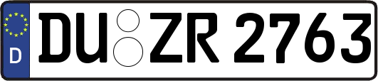 DU-ZR2763
