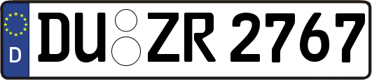 DU-ZR2767