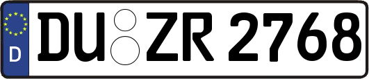 DU-ZR2768