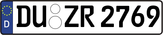 DU-ZR2769