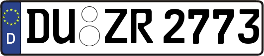 DU-ZR2773