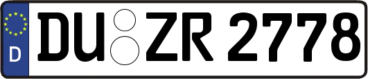 DU-ZR2778