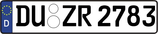 DU-ZR2783
