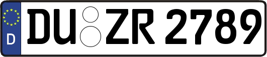 DU-ZR2789