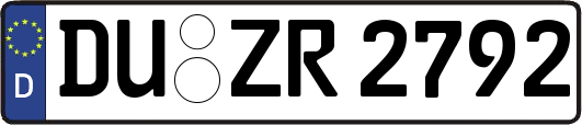 DU-ZR2792