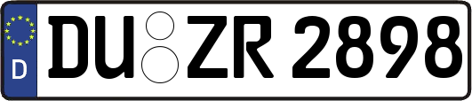 DU-ZR2898