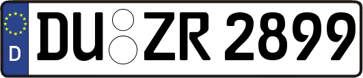 DU-ZR2899