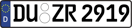 DU-ZR2919
