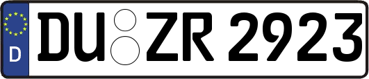 DU-ZR2923