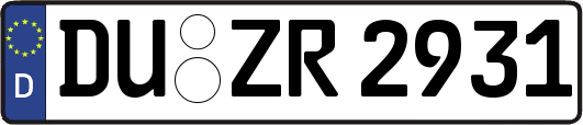 DU-ZR2931