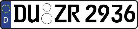DU-ZR2936