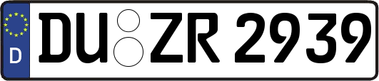 DU-ZR2939