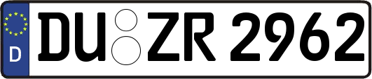 DU-ZR2962