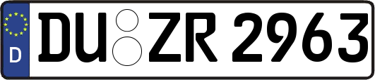 DU-ZR2963