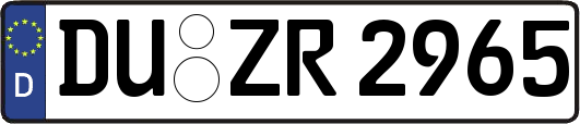 DU-ZR2965