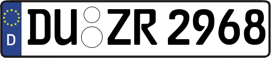 DU-ZR2968