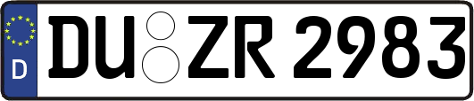 DU-ZR2983