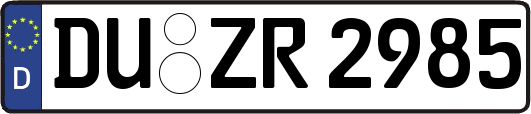 DU-ZR2985