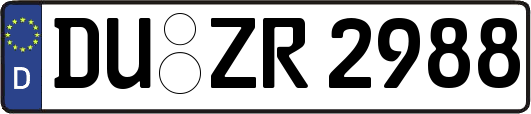 DU-ZR2988