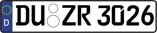 DU-ZR3026