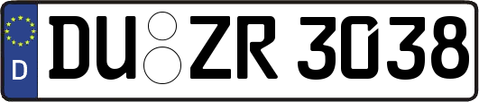 DU-ZR3038