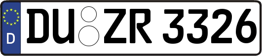 DU-ZR3326