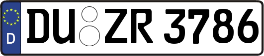 DU-ZR3786