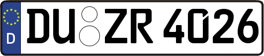 DU-ZR4026