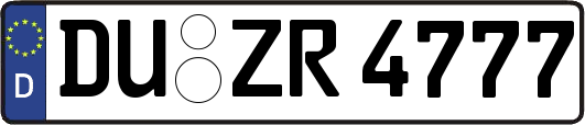 DU-ZR4777