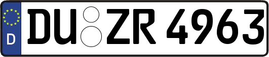 DU-ZR4963