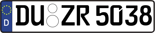 DU-ZR5038