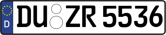 DU-ZR5536