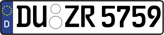 DU-ZR5759