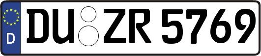 DU-ZR5769