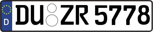 DU-ZR5778