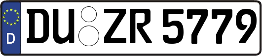 DU-ZR5779