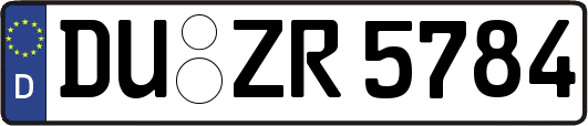DU-ZR5784